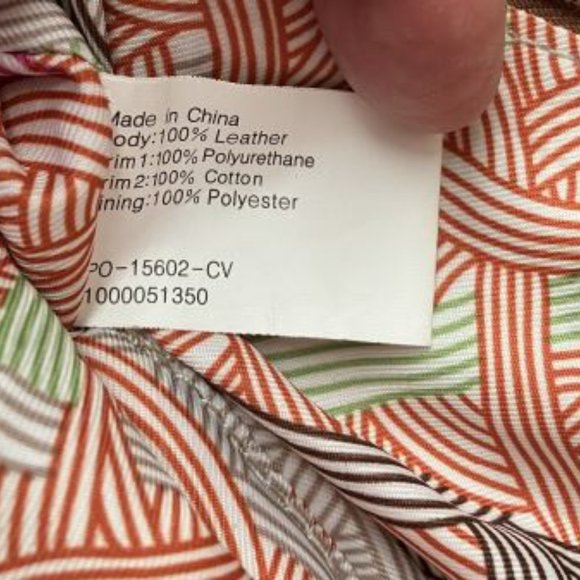 the sak Avalon brown leather fringed backpack purse - Picture 7 of 11